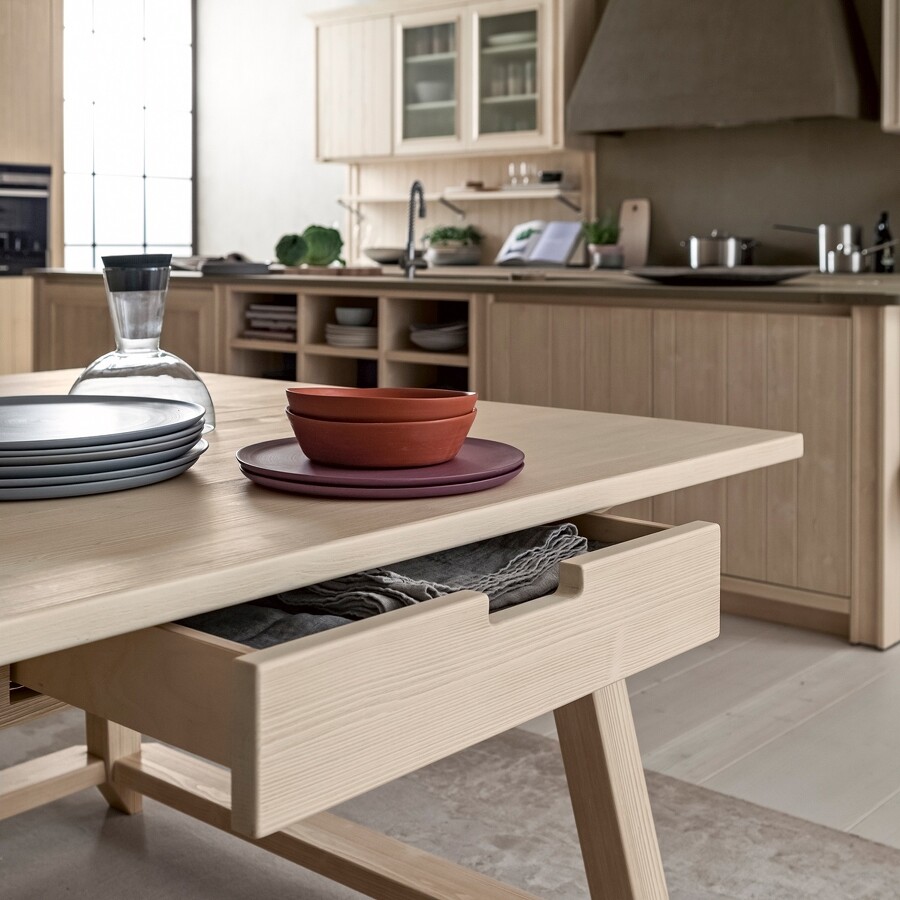 Der unvergleichliche Charme von echten Massivholzküchen ...